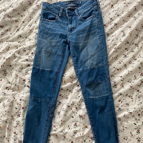 American Eagle Stitched Jeans - Picture 1 of 4